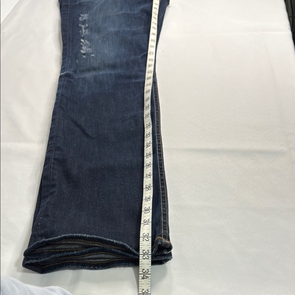 Big Star Blue Boot Cut Jeans with Embroidered Detail - Picture 3 of 8